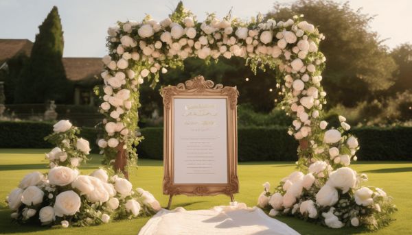 Create a memorable wedding welcome sign for your special day